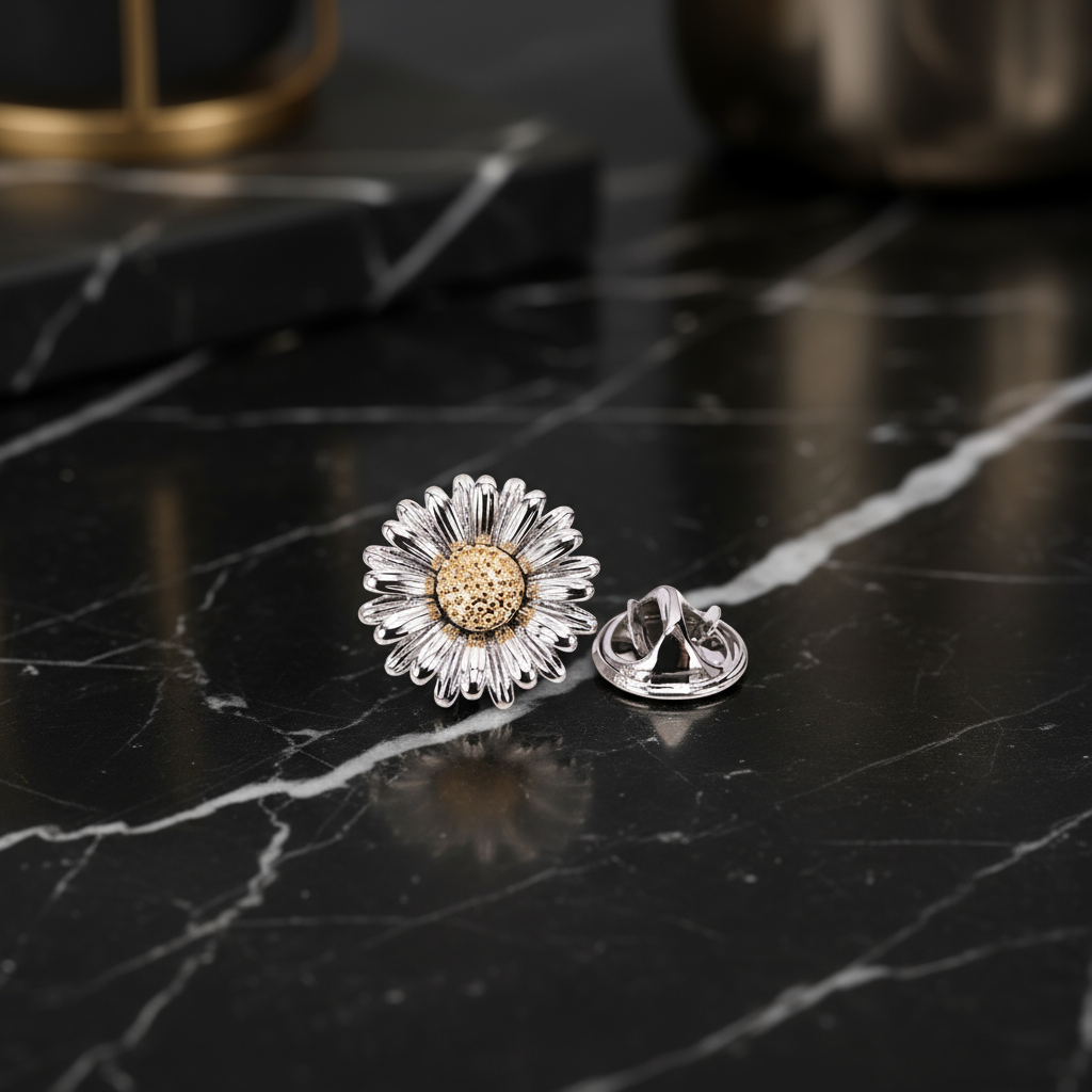 Daisy Lapel Pin