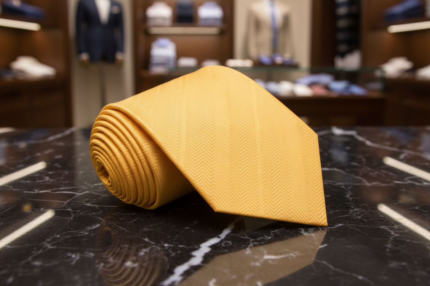Dandelion Yellow Necktie