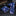 Alt View: Blue, Green, White Flowers Necktie and Matching Square