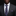 Man wearing a dark gray suit with a blue and orange plaid tie and pocket square on a black background