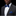 Abstract Blue Bow Tie | Dark Blue Pattern Formal Bow