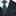 Primary Deep Green Stripe Tie and Matching Pocket Square