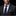 Man wearing a dark suit with a purple tie and pocket square on a black background