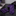 Alt Purple Block Stripe Tie and Square