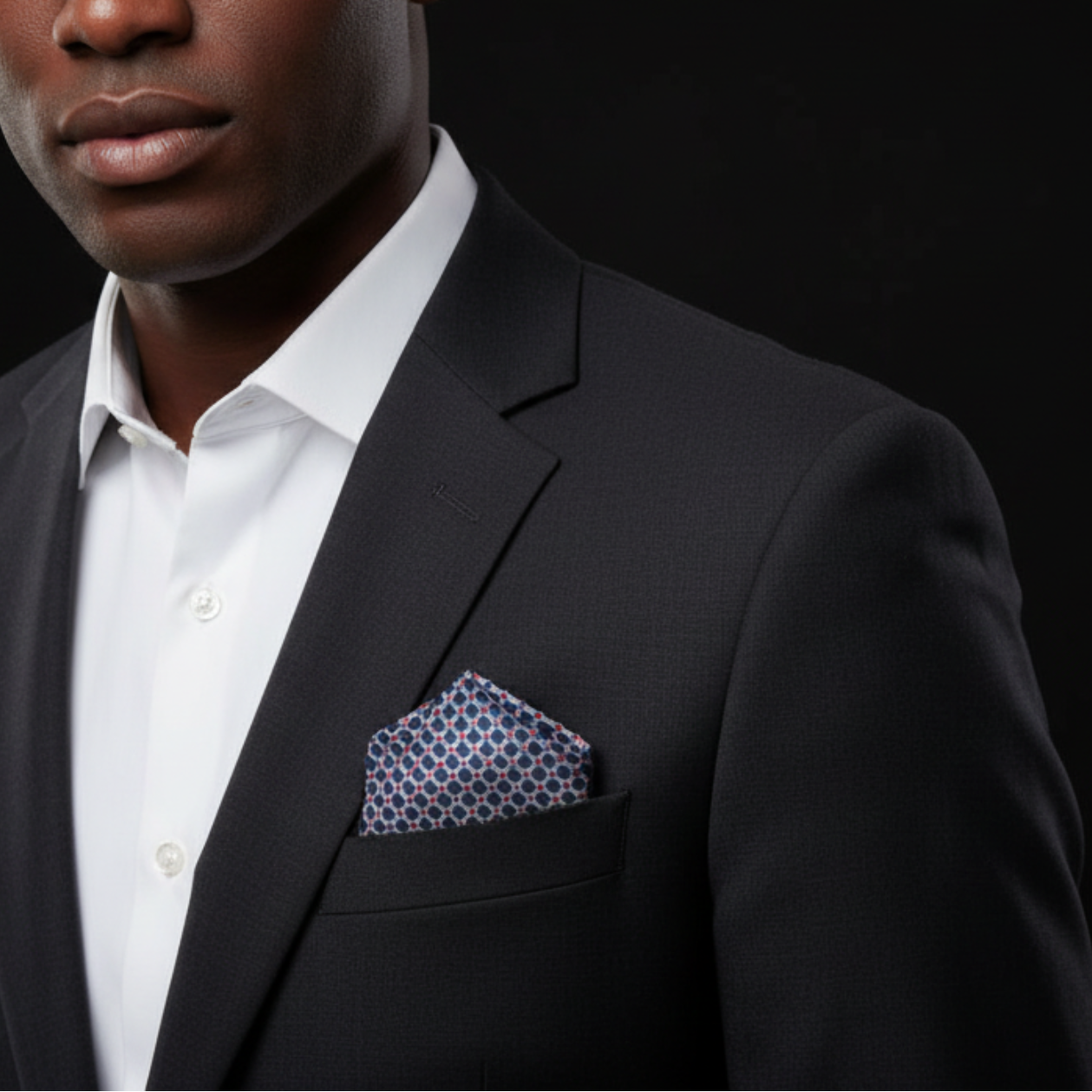 Endurance Check Pocket Square | Sharp, Colorful & Versatile