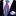 View 2 Dark Pink, Light Blue Abstract Tie and Square