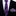 Deep Purple Stripe Necktie