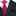Rose & Black Abstract Necktie