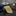 Rich Yellow, Black, Blue Small Medallions Necktie 