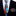Thin Brown, Red, Blue, Green Abstract Necktie and Square