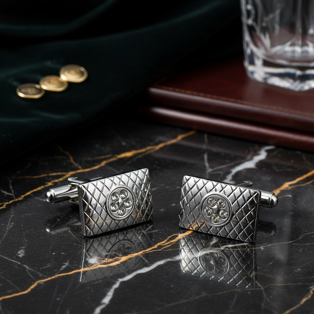 Chrome Cufflinks