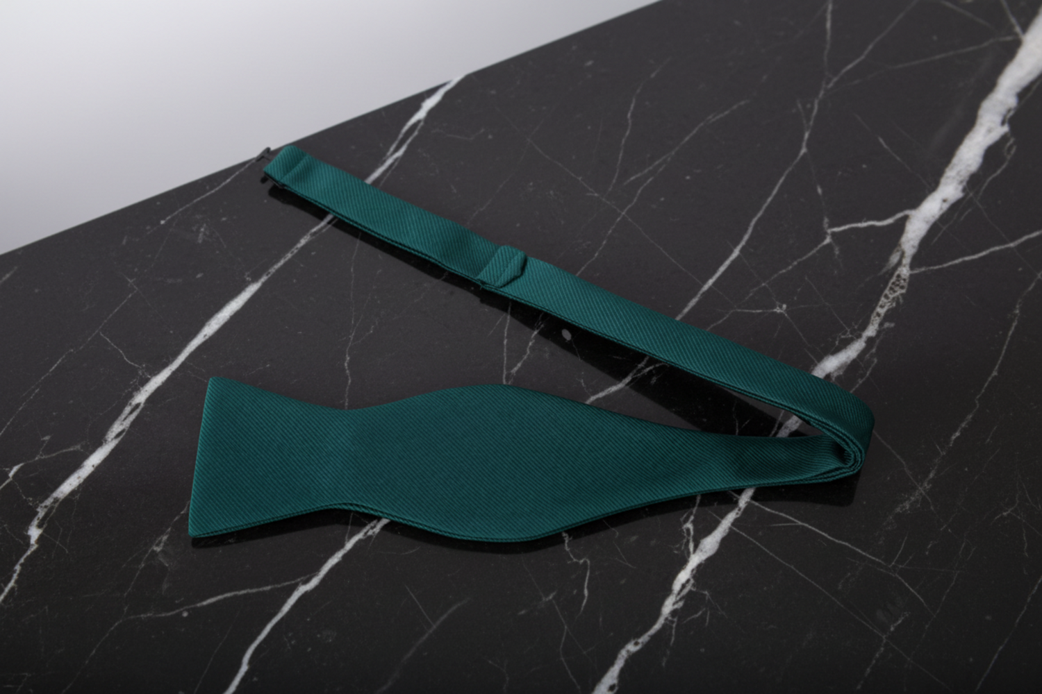 Solid Forest Green Self Tie Bow Tie