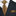 Gold, Black Hounds-tooth Tie and Pocket Square