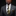 Man wearing a gray suit with a yellow and black striped tie against a black background