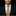 Man wearing gold geometric tie