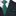 Premium Metallic Green and Black Hounds Tooth Tie with Pocket Square