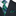 Green and blue plaid tie and pocket square with a black suit jacket.