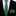 Green patterned tie and matching pocket square on a black suit jacket.
