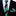 Thin Tie: Green, Black, Grey Stripe and Hounds-tooth Tie and Pocket Square