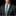 Man wearing a black suit with a colorful tie and matching pocket square on a black background