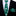 Thin Tie: Green White Snowflake Tie and Pocket Square