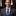 Man wearing green and purple floral tie and accenting square
