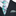 Green and Purple with White Floral Necktie and Green Square