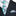 Green and Purple with White Floral Necktie and Square