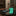 Alt View: Green, Brown Polka Tie and Accenting Check Square