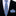 Thin Tie: Grey, Blue, Black Plaid Tie and Square