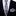 Grey and Black Geometric Necktie
