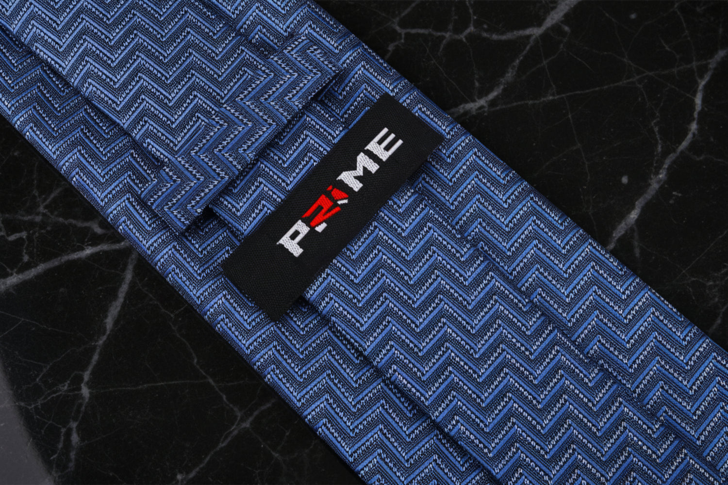 Tie Keep: Blue Chevrons Tie  
