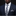 Man wearing a navy suit with a plaid tie and pocket square on a black background