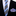 Thin Grey, Blue, White Stripe Necktie and Accenting Square