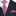 Pink patterned tie and pocket square with a black suit jacket
