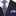 Premium Grey, Purple Plaid Tie and Square
