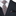 Premium Black, Red, Grey Herringbone and Hearts Necktie with Accenting Square