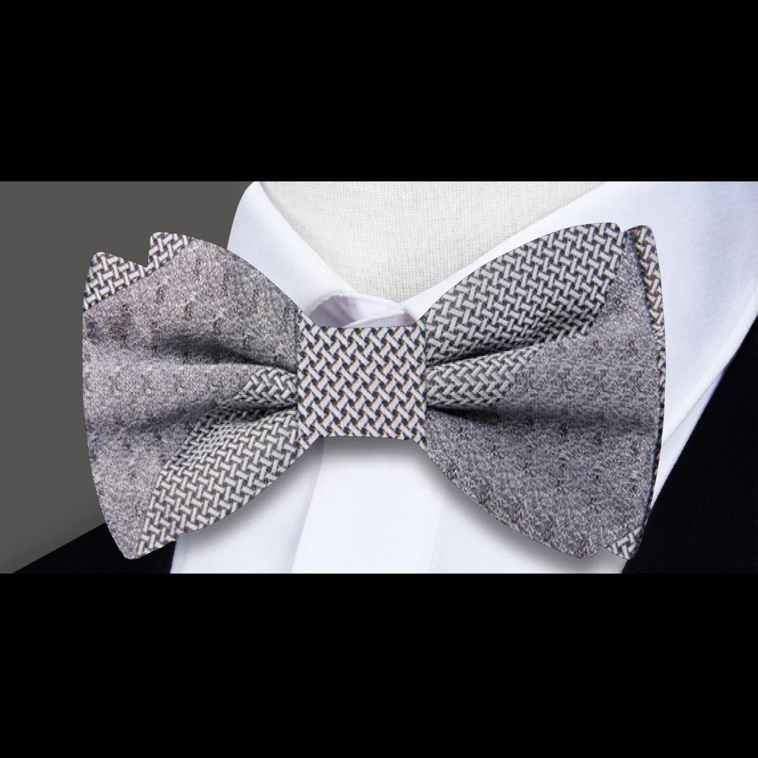 Grey Bow Tie
