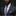 Man wearing a gray suit with a purple tie and pocket square on a dark background