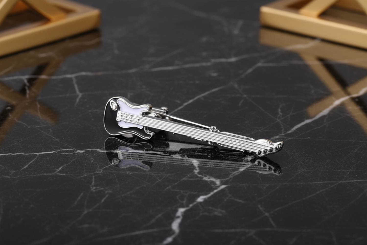 guitar tie clip
