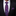 Purple paisley tie and square on man
