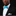 Colorful It’s Melting Bow Tie White Square