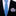Blue paisley patterned thin tie with a  pocket square on a black suit jacket.
