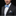 Light Blue Paisley Bow Tie and Accenting Square on Man