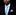 blue tie and square on man