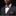 Man wearing a dark suit with a red and gray checkered bow tie and pocket square on a black background