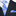 Light Blue Splash Necktie and Square