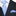 Light Blue and Salmon Geometric Necktie and Square