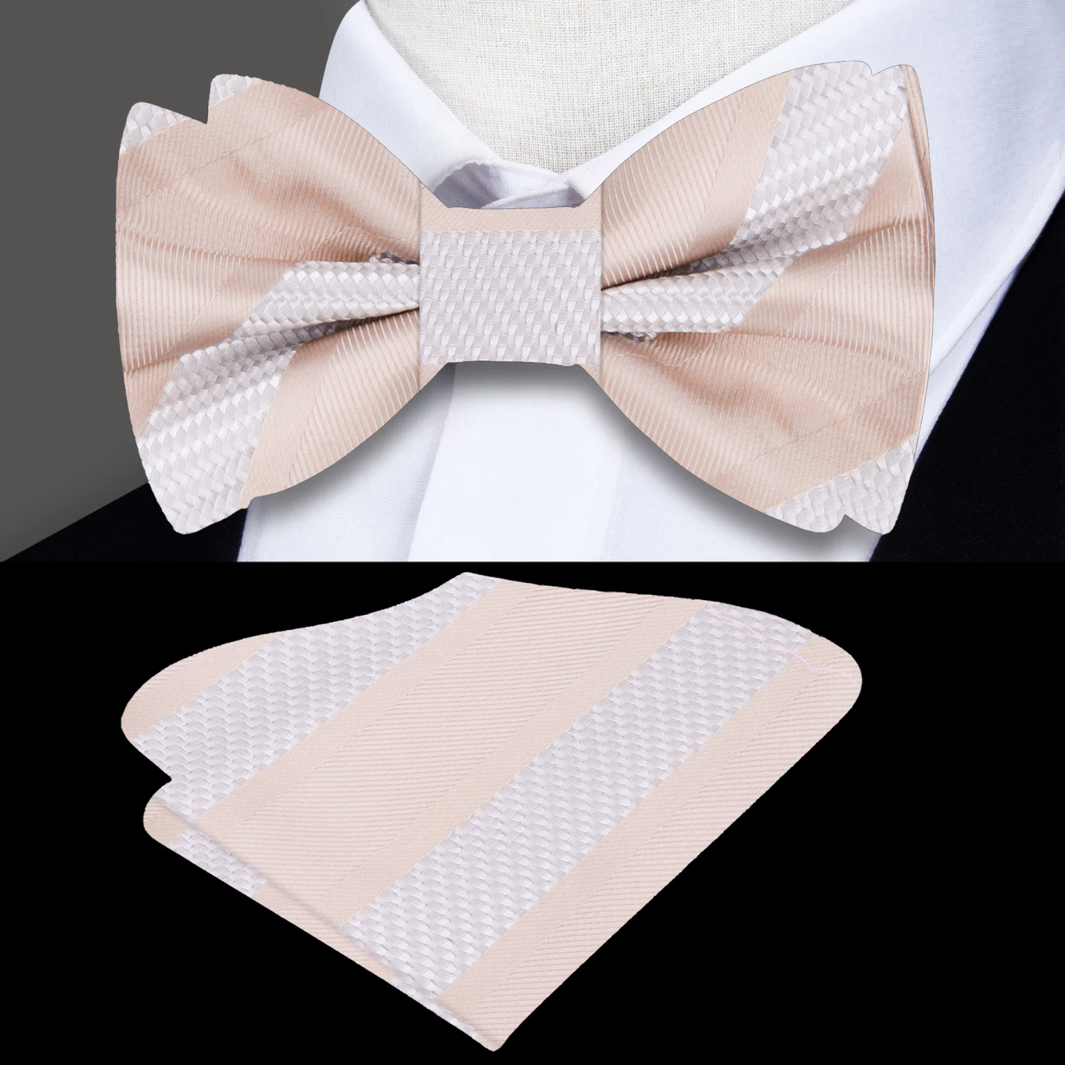 Stripe Bow Tie Collection | Multiple Colorways, Self-Tie or Pre-Tied