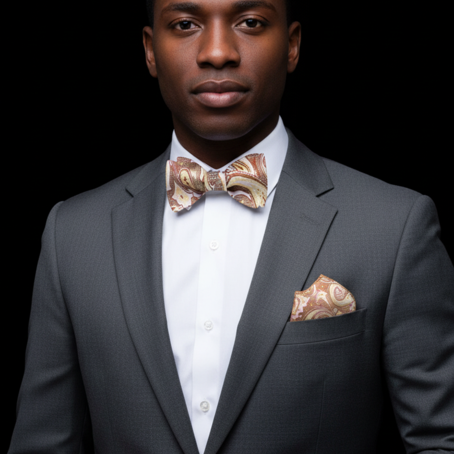 Paisley Self-Tie Bow Tie | Classic Paisley Bow Tie in Multiple Colors